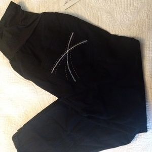 3x NWT Black maternity skinny pants